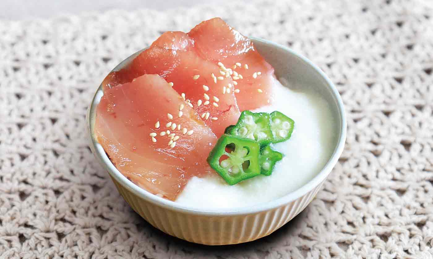 一膳づけ丼の具 とろろとまぐろ