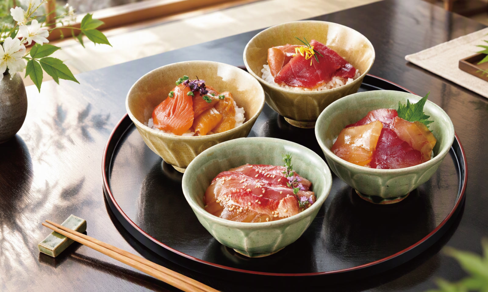 一膳づけ丼の具４種詰合せ